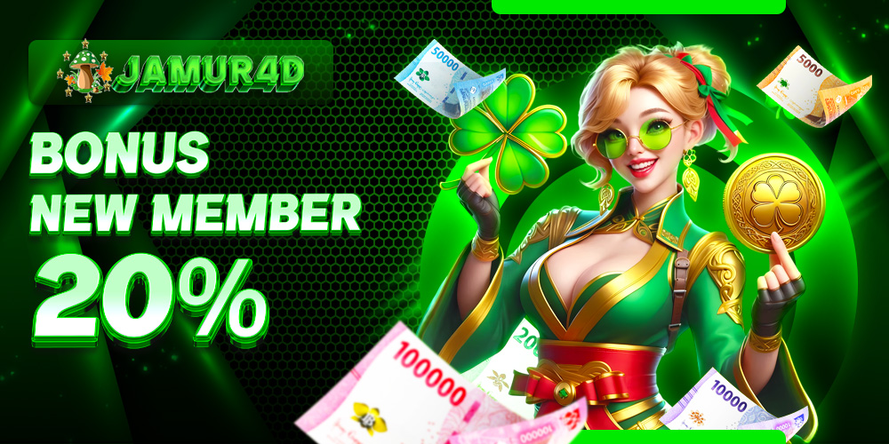 Bonus New Member 20%